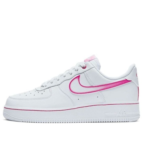 Белые кроссовки Nike Air Force 1 Low Airbrush Pink Gradient Airbrush White Pink