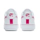 Белые кроссовки Nike Air Force 1 Low Airbrush Pink Gradient Airbrush White Pink