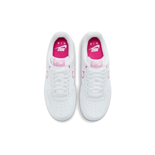 Белые кроссовки Nike Air Force 1 Low Airbrush Pink Gradient Airbrush White Pink