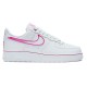 Белые кроссовки Nike Air Force 1 Low Airbrush Pink Gradient Airbrush White Pink