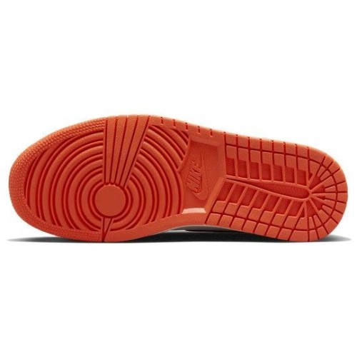 Кроссовки Nike Air Jordan 1 Retro женские оранжевые высокие DO9369-101