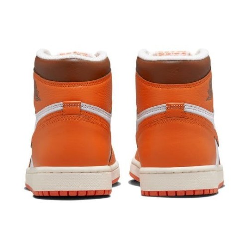 Кроссовки Nike Air Jordan 1 Retro женские оранжевые высокие DO9369-101