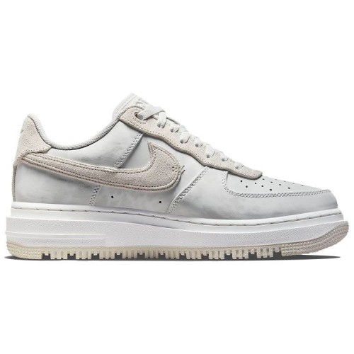 Кроссовки Nike Air Force 1 Luxe Triple White серые