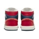 Кроссовки Nike Air Jordan 1 Mid женские разноцветные DN3738-400