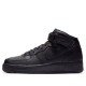 Кроссовки Nike Air Force 1 Mid 07 Triple Black 2021