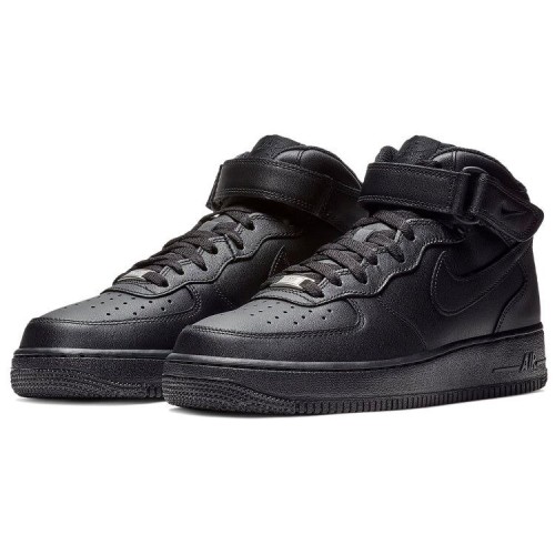 Кроссовки Nike Air Force 1 Mid 07 Triple Black 2021