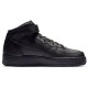 Кроссовки Nike Air Force 1 Mid 07 Triple Black 2021