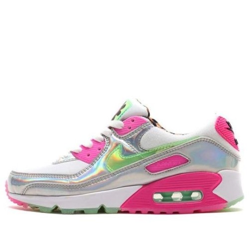 Nike Air Max (Найк Эир Макс) Womens 90 Laser Fuchsia CQ2559-100 женские разноцветные