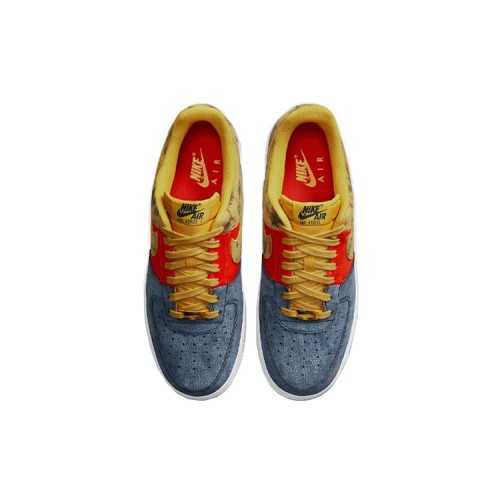 Кроссовки Nike Air Force 1 Low Dark Sulphur Tie Dye Dark Sulphur