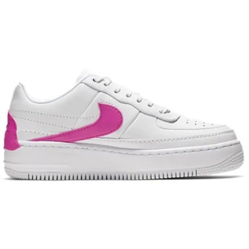 Кроссовки Nike AF1 Jester XX Laser Fuchsia женские белые низкие с розовым