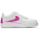 Кроссовки Nike AF1 Jester XX Laser Fuchsia женские белые низкие с розовым