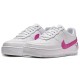 Кроссовки Nike AF1 Jester XX Laser Fuchsia женские белые низкие с розовым