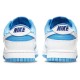 Кроссовки Nike Dunk Reverse UNC бело-синие