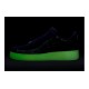 Кроссовки Nike Air Force 1 Low 07 QS Purple Skeleton Halloween фиолетовые низкие