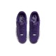 Кроссовки Nike Air Force 1 Low 07 QS Purple Skeleton Halloween фиолетовые низкие