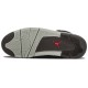 Кроссовки Nike Air Jordan 4 Retro Rare Air Laser черные с серыми вставками 312255-061