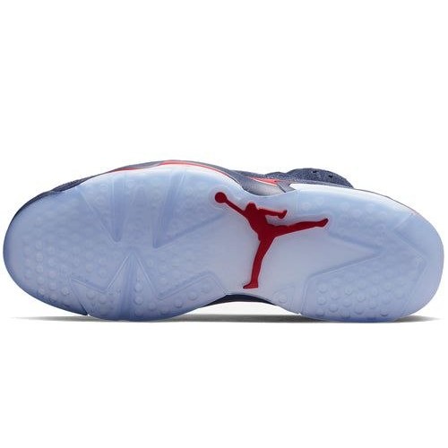Кроссовки Nike Air Jordan 6 Retro Doernbecher серые высокие CI6293-416