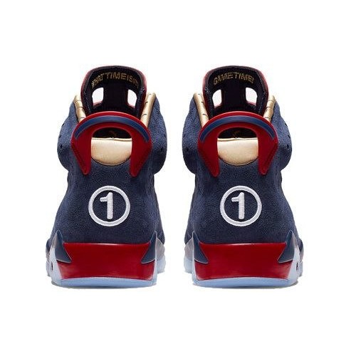 Кроссовки Nike Air Jordan 6 Retro Doernbecher серые высокие CI6293-416