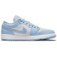 Кроссовки Nike Air Jordan 1 Low женские голубые низкие Aluminum DC0774-050