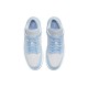 Кроссовки Nike Air Jordan 1 Low женские голубые низкие Aluminum DC0774-050