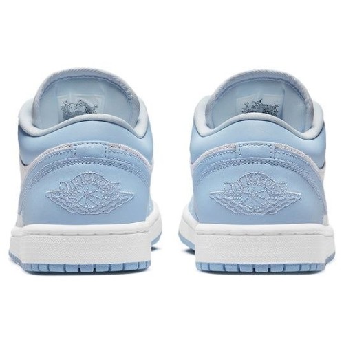 Кроссовки Nike Air Jordan 1 Low женские голубые низкие Aluminum DC0774-050