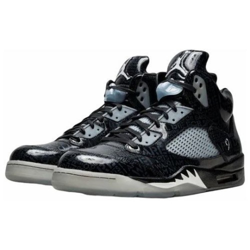 Nike Air Jordan 5 Retro DB Doernbecher серые высокие 633068-010