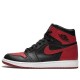 Красные кроссовки Air Jordan 1 Retro High OG Banned 2016