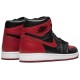 Красные кроссовки Air Jordan 1 Retro High OG Banned 2016