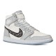 Dior x Air Jordan 1 High OG White Wolf Grey CN8607-002