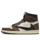 Кроссовки Nike Air Jordan 1 x Travis Scott Retro High OG Mocha