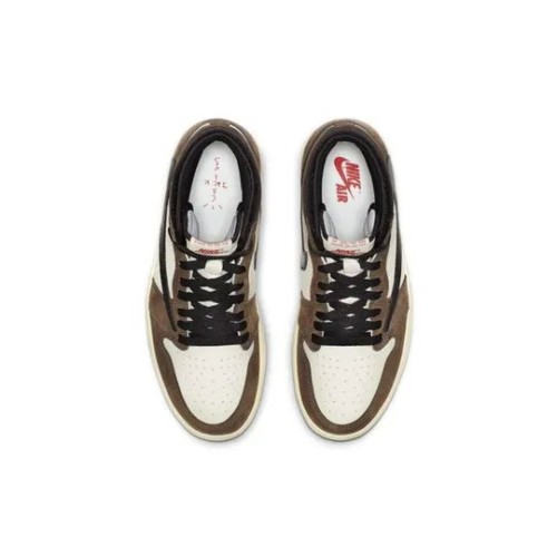 Кроссовки Nike Air Jordan 1 x Travis Scott Retro High OG Mocha