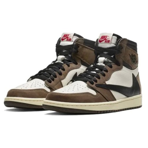 Кроссовки Nike Air Jordan 1 x Travis Scott Retro High OG Mocha