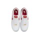 Кроссовки Nike Womens Air Force 1 07 ESS White Red Gold