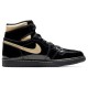 Баскетбольные кроссовки Air Jordan 1 Retro High OG Black Metallic Gold