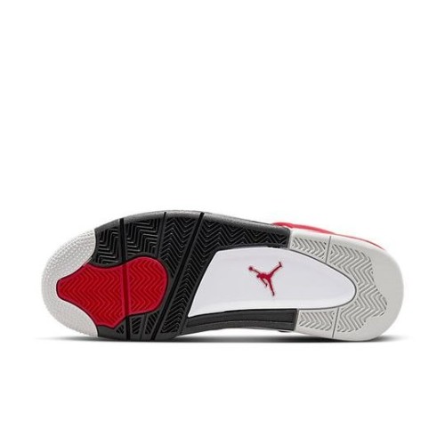 Белые кроссовки Air Jordan 4 Retro Red Cement DH6927-161