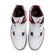 Белые кроссовки Air Jordan 4 Retro Red Cement DH6927-161