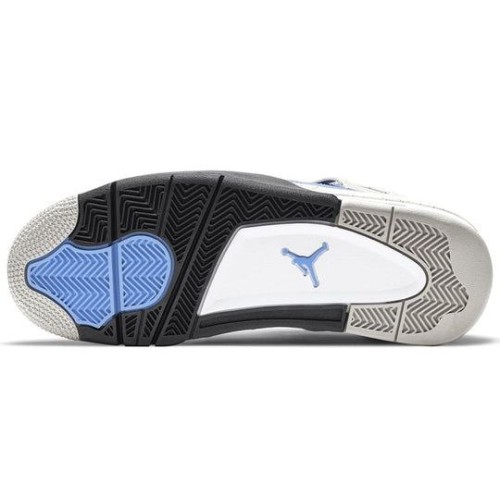 Голубые кроссовки Air Jordan 4 Retro University Blue