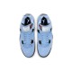 Голубые кроссовки Air Jordan 4 Retro University Blue