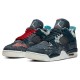 Кроссовки Nike Air Jordan 4 Retro SE Sashiko синие