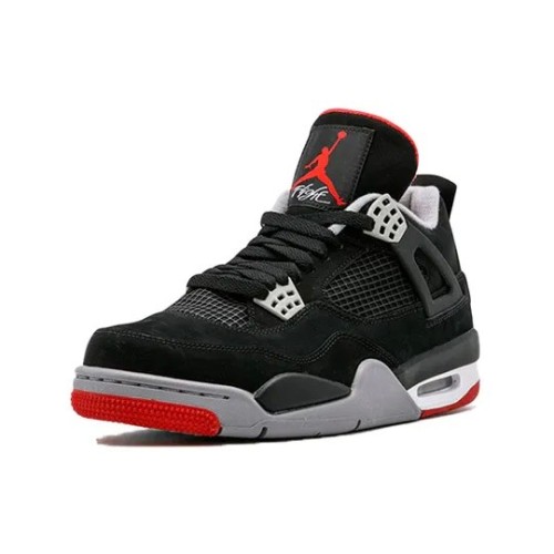 Черные кроссовки Nike Air Jordan 4 Retro Bred 2012