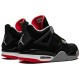 Черные кроссовки Nike Air Jordan 4 Retro Bred 2012