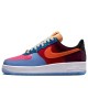 Кроссовки Nike Undefeated x Air Force 1 Low Total Orange