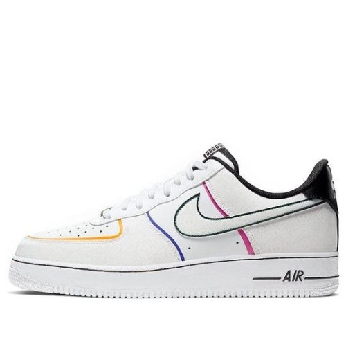 Nike Air Force 1 Low Day of the Dead низкие серые