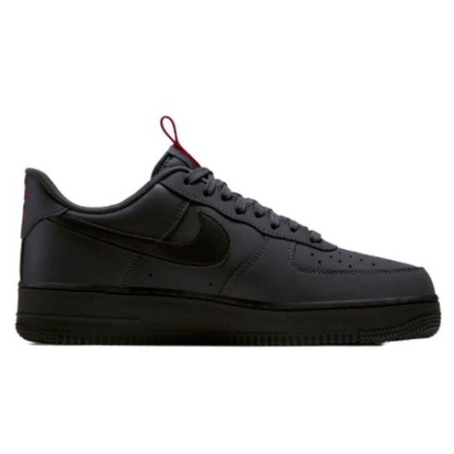 Nike Air Force 1 Low Anthracite Black низкие черные кроссовки