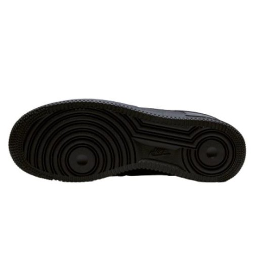 Nike Air Force 1 Low Anthracite Black низкие черные кроссовки