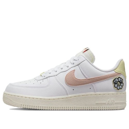 Кроссовки Nike Womens Air Force 1 07 SE NN Next Nature White Pink Oxford