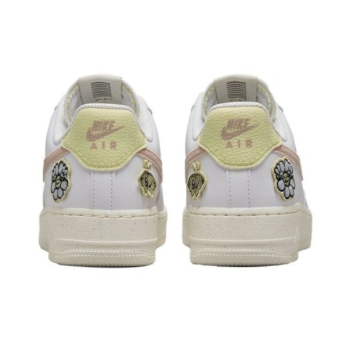 Кроссовки Nike Womens Air Force 1 07 SE NN Next Nature White Pink Oxford