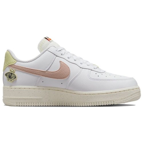 Кроссовки Nike Womens Air Force 1 07 SE NN Next Nature White Pink Oxford