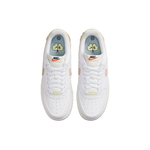 Кроссовки Nike Womens Air Force 1 07 SE NN Next Nature White Pink Oxford