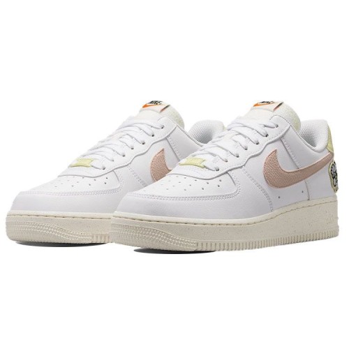 Кроссовки Nike Womens Air Force 1 07 SE NN Next Nature White Pink Oxford